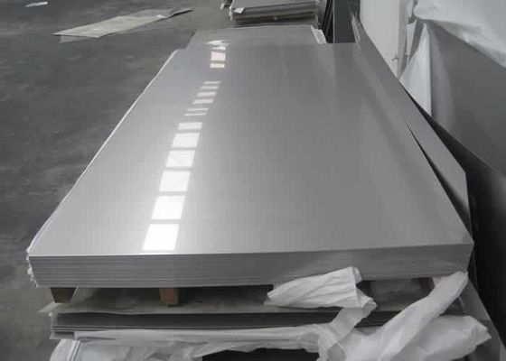 316 Grade Flat Steel Plate , Stainless Flat Stock High Yielding Strength Cold Rolled