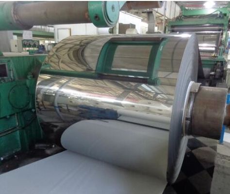 Natural Color Steel Coil Stock , Stainless Steel Sheet Stock Flat Enhanced Formability